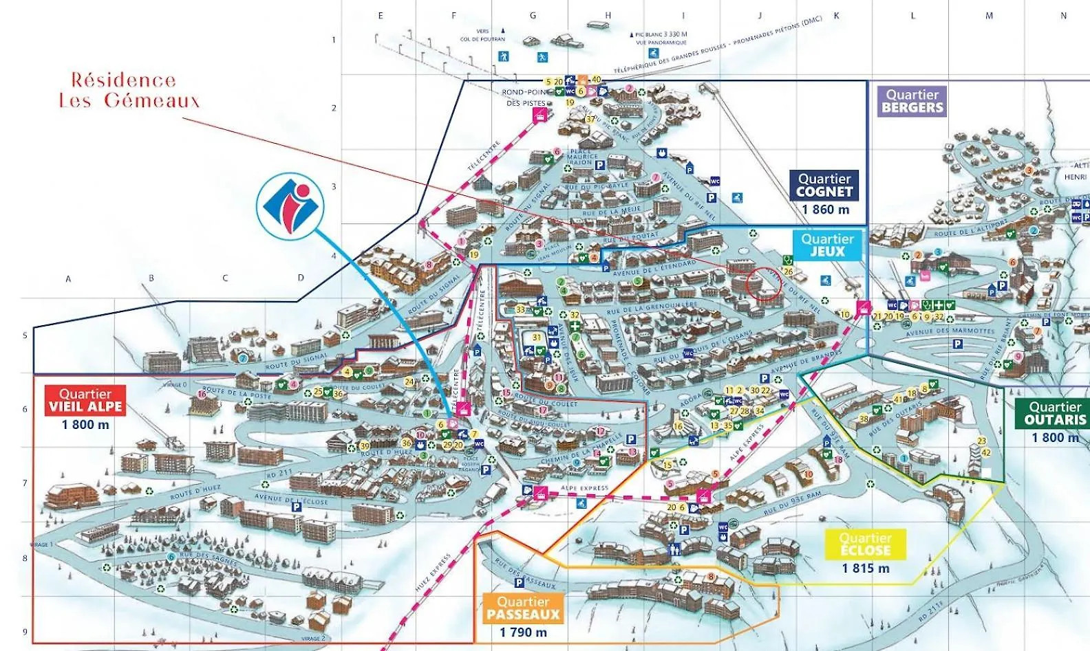Διαμέρισμα Homency - Residence Les Gemeaux I3 Alpe d'Huez